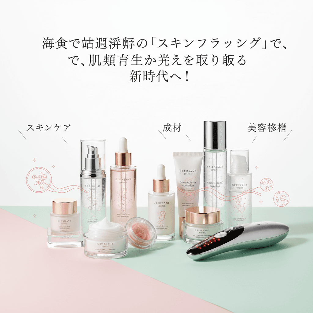 「赤み」に悩むあなたへ。海外で話題沸騰の「スキンフラッシング」で、肌の根本から輝きを取り戻す新時代へ！