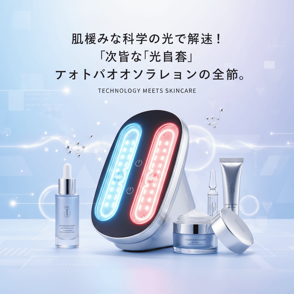 肌悩みを科学の光で解決！次世代「光美容」フォトバイオモジュレーションの全貌