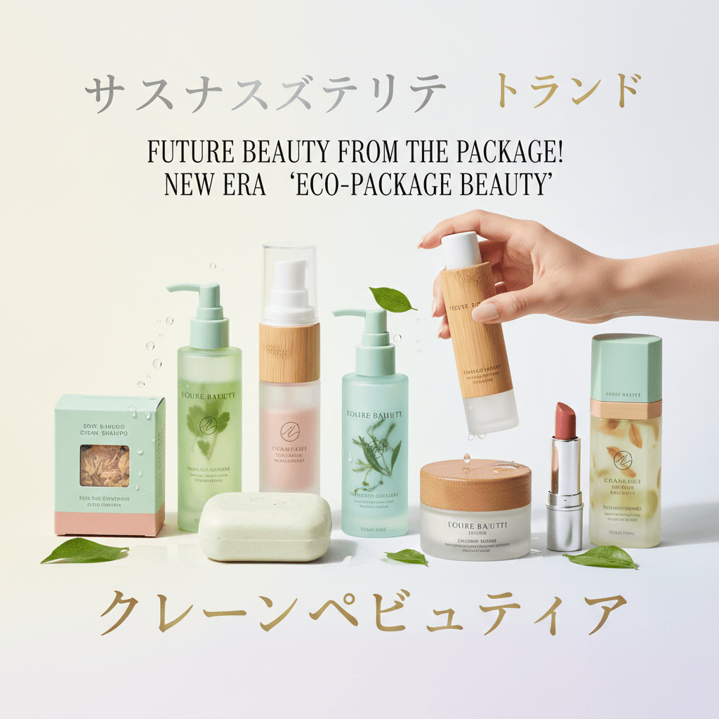 未来の美しさは容器から！賢く選ぶ、新時代の「エコパッケージ美容」最前線