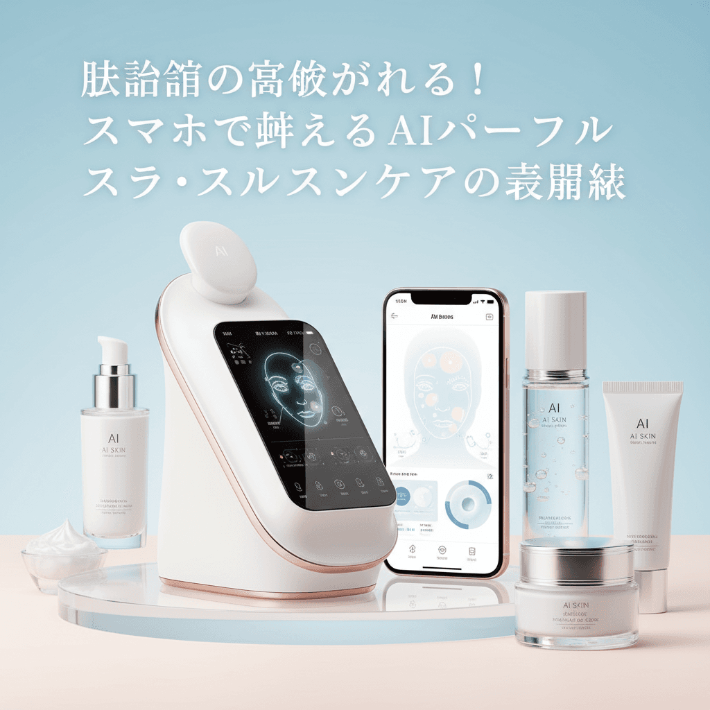 肌診断の常識が変わる！スマホで叶えるAIパーソナルスキンケアの最前線