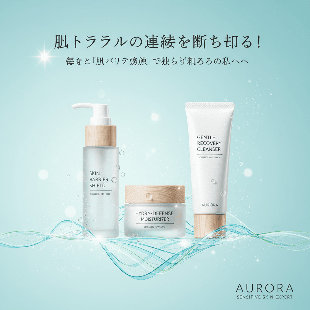 肌トラブルの連鎖を断ち切る！今こそ「肌バリア強化」で揺らぎ知らずの私へ