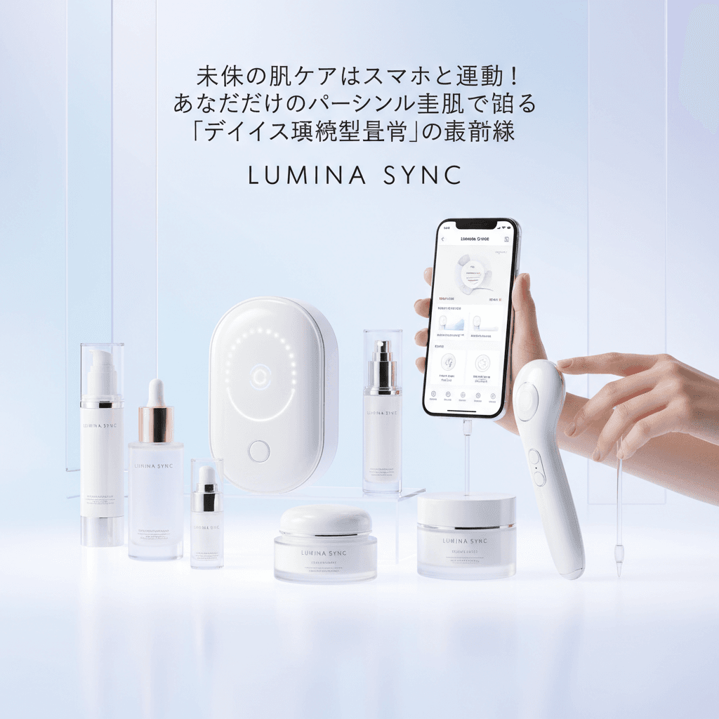 未来の肌ケアはスマホと連動！あなただけのパーソナル美肌へ導く「デバイス連携型美容」の最前線