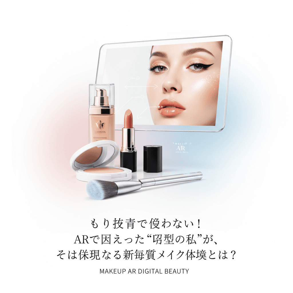 もう試着で迷わない！ARで出会った“理想の私”が、そのまま現実になる新感覚メイク体験とは？