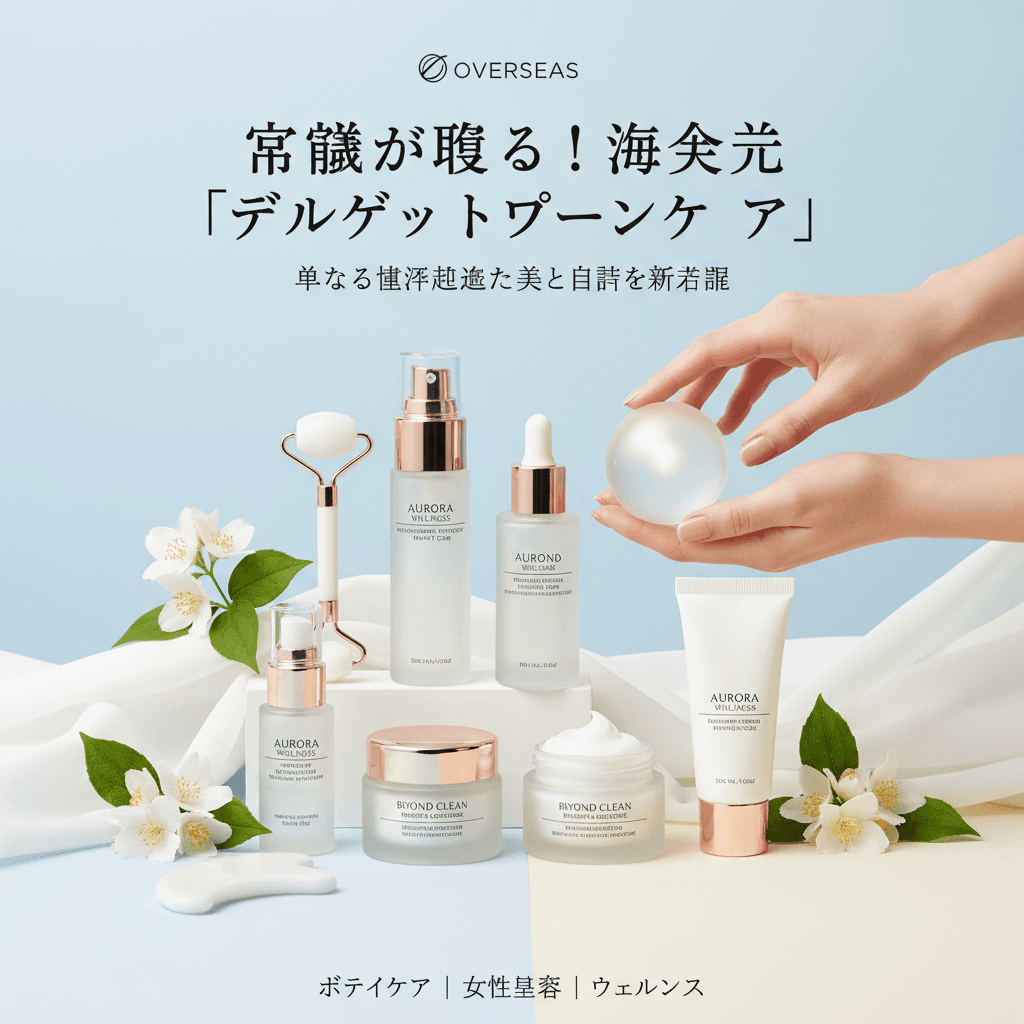 常識が覆る！海外発「デリケートゾーンケア」は、単なる清潔を超えた美と自信の新基準
