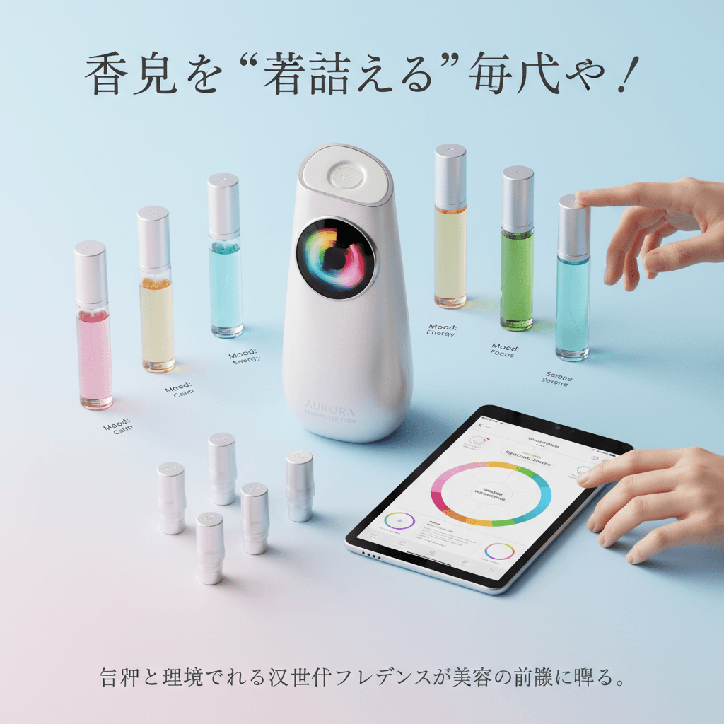 香りを“着替える”時代へ！気分と環境で変わる次世代フレグランスが美容の常識を覆す