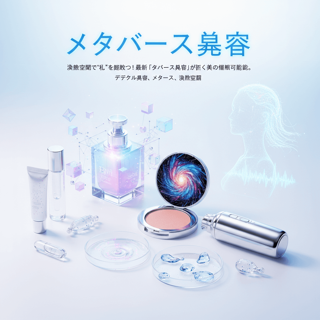 仮想空間で“私”を解き放つ！最新「メタバース美容」が拓く美の無限の可能性