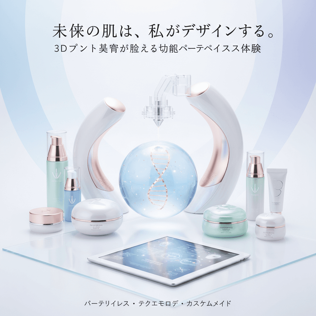 未来の肌は、私がデザインする。3Dプリント美容が叶える究極のパーソナライズ体験