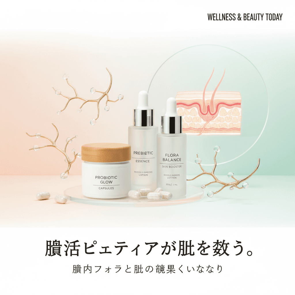 「腸活ビューティー」が肌を救う——腸内フローラと肌の驚くべきつながり