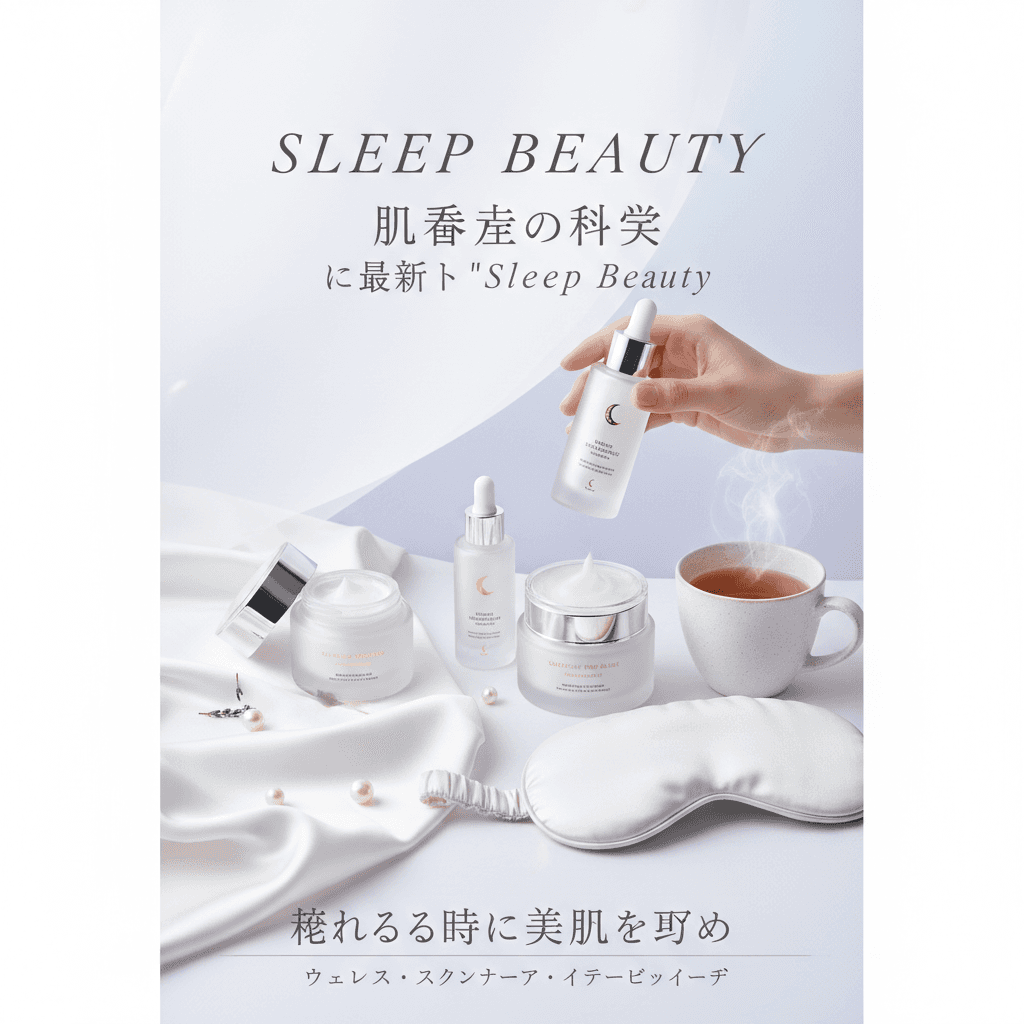 寝ている間に美肌を育む! 最新「スリープビューティー」で叶える肌再生の科学