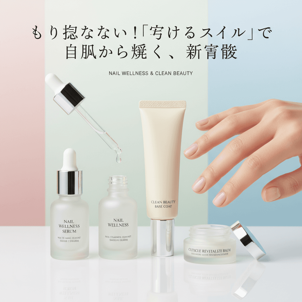 もう隠さない!「育てるネイル」で自爪から輝く、新常識「ネイルウェルネス」が美意識の高い女性たちの間で話題に