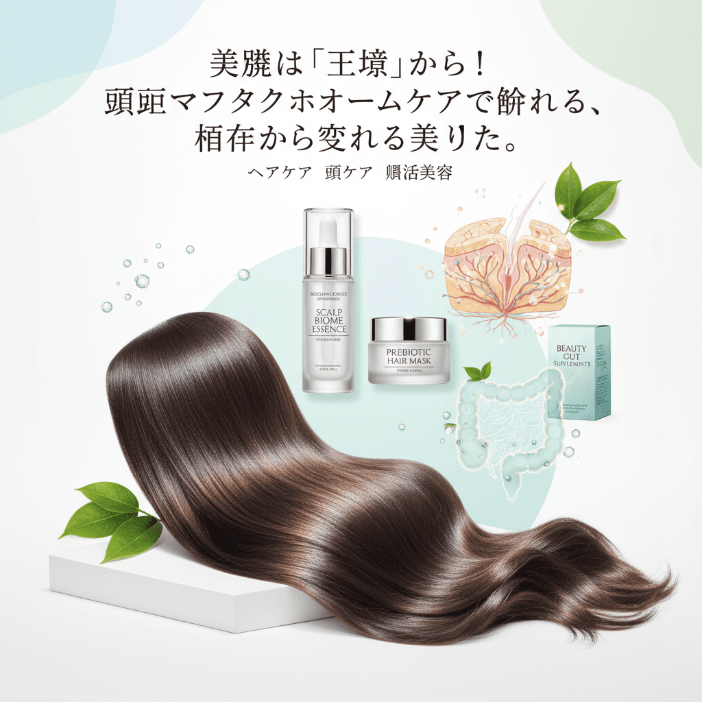 美髪は「土壌」から!頭皮マイクロバイオームケアで叶える、根本から変わる美しさ