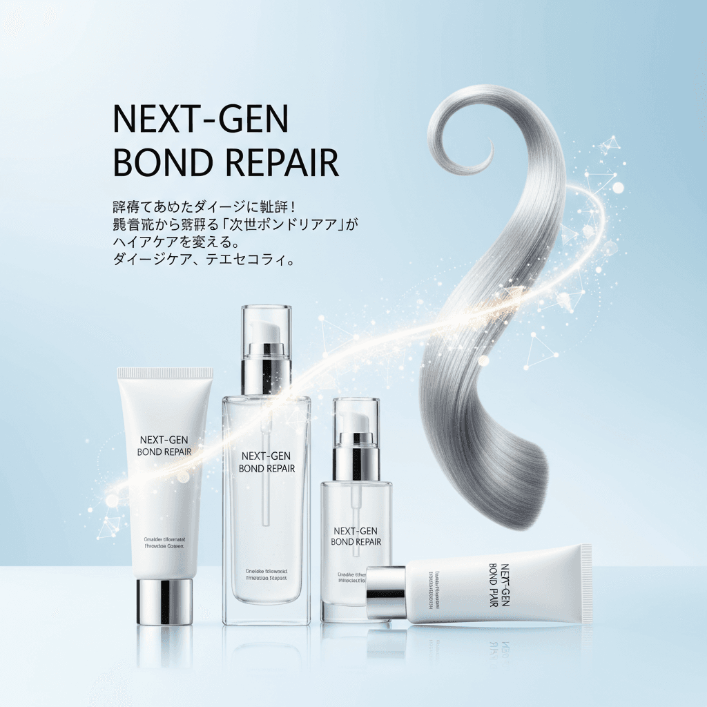 諦めていたダメージに終止符! 髪の芯から蘇る「次世代ボンドリペア」がヘアケアを変える