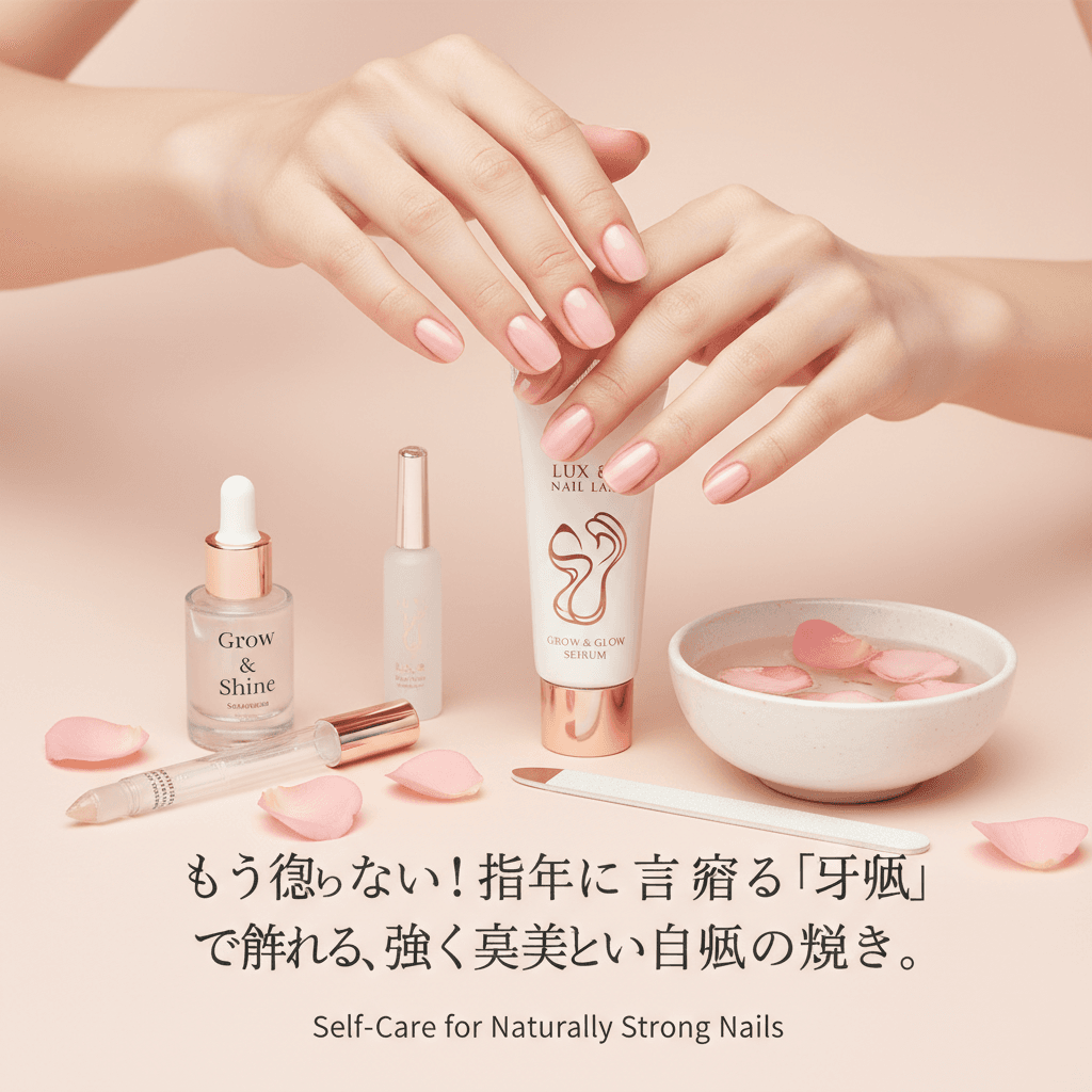 もう隠さない! 指先に自信が宿る「育爪」で叶える、強く美しい自爪の輝き