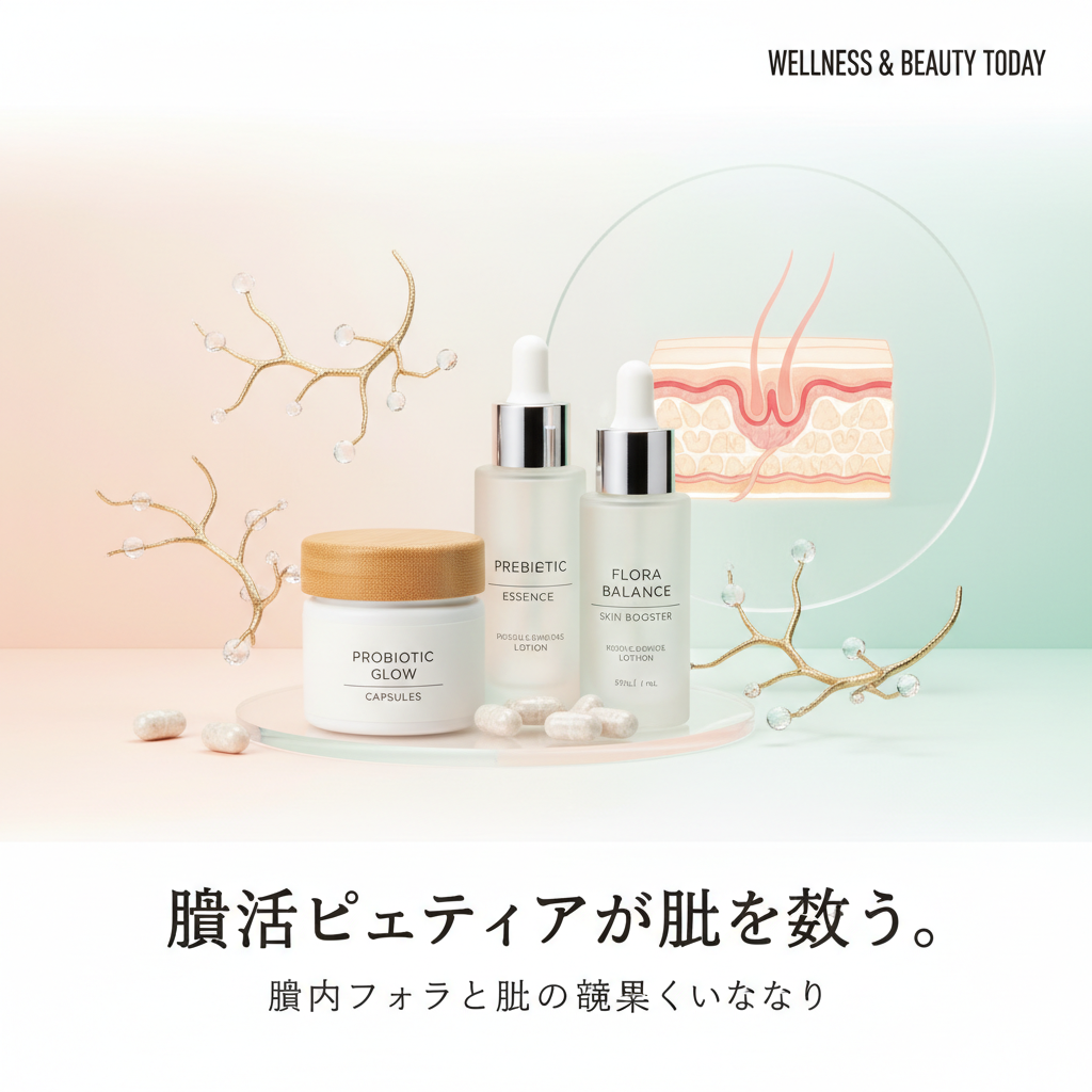 「腸活ビューティー」が肌を救う——腸内フローラと肌の驚くべきつながり