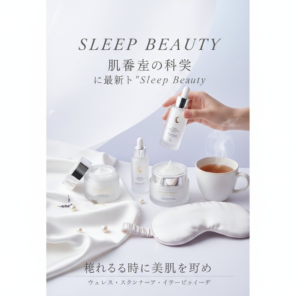 寝ている間に美肌を育む！ 最新「スリープビューティー」で叶える肌再生の科学