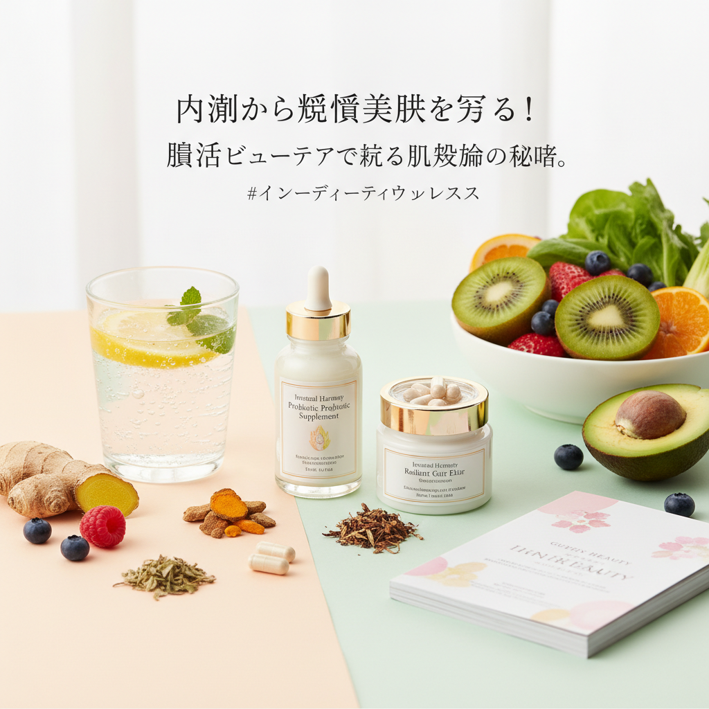 内側から輝く美肌を育む！「腸活ビューティー」で叶える肌革命の秘密