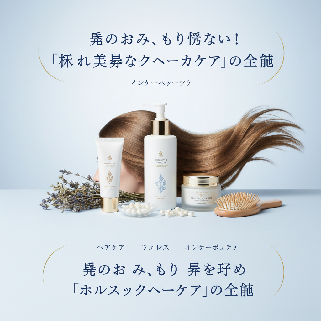 髪のお悩み、もう迷わない！未来の美髪を育む「ホリスティックヘアケア」の全貌