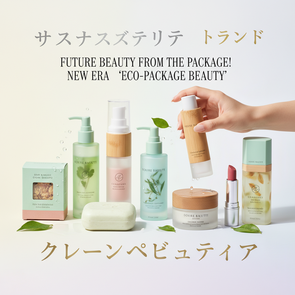 未来の美しさは容器から！賢く選ぶ、新時代の「エコパッケージ美容」最前線