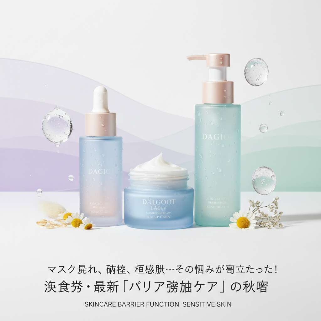 マスク荒れ、乾燥、敏感肌…その悩み、肌バリアが答えだった！海外発・最新「バリア強化ケア」の秘密