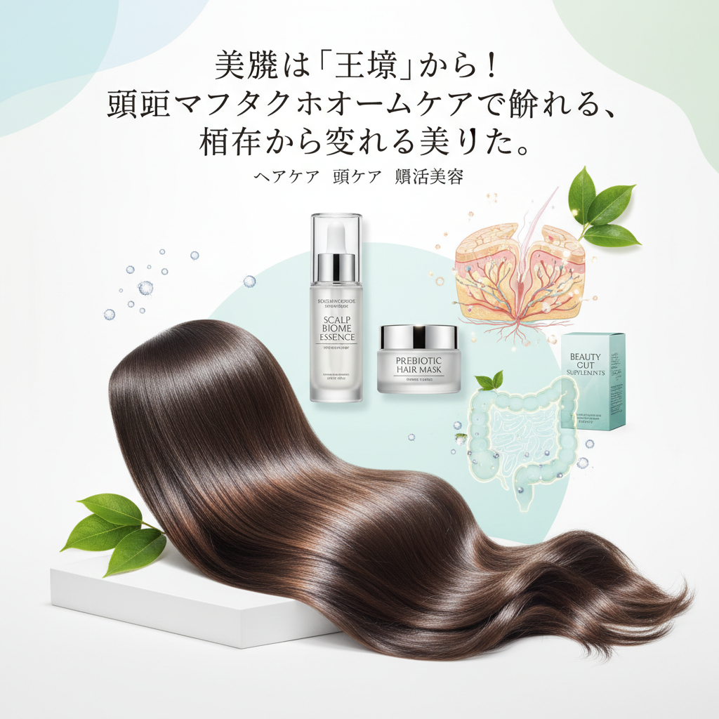 美髪は「土壌」から！頭皮マイクロバイオームケアで叶える、根本から変わる美しさ