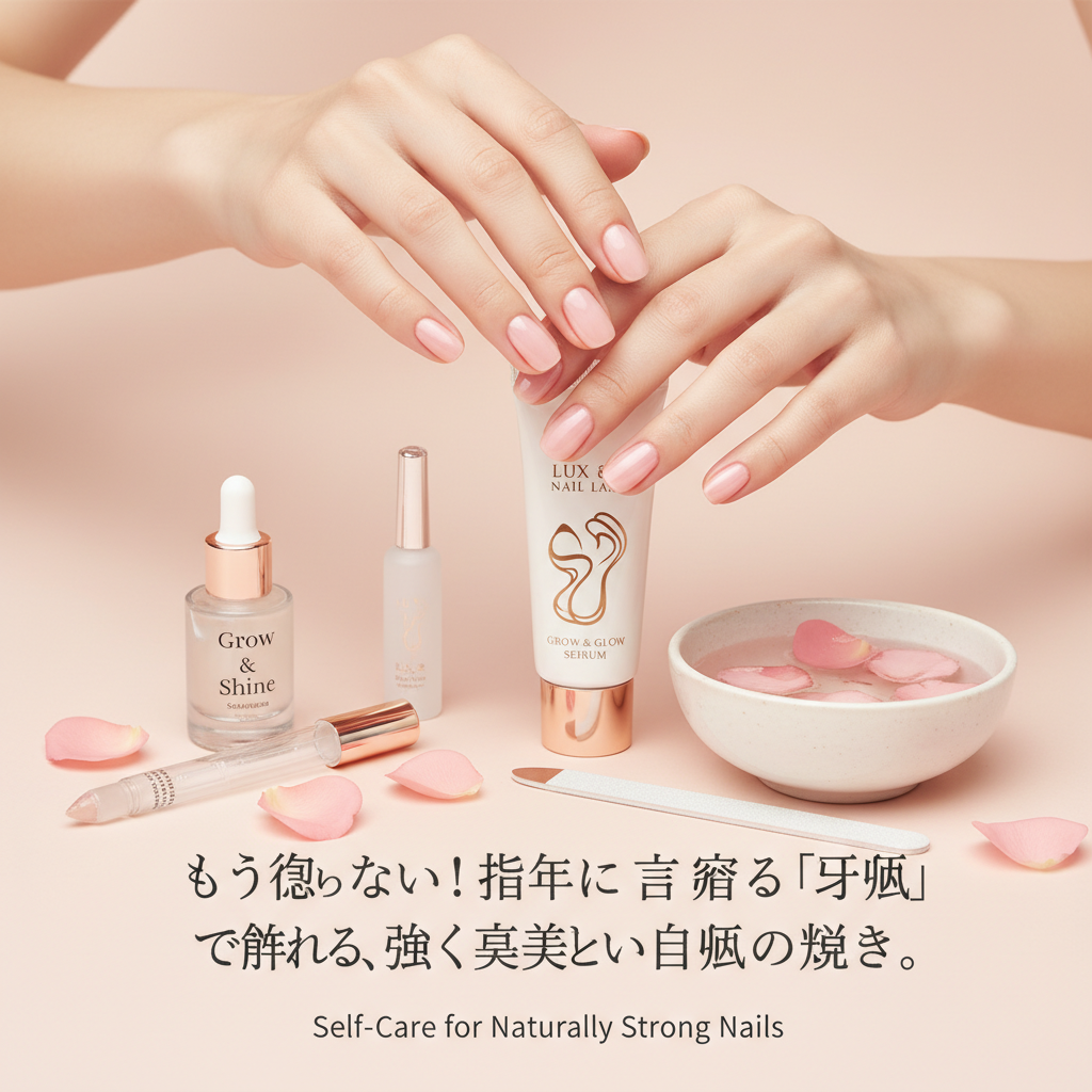 もう隠さない！ 指先に自信が宿る「育爪」で叶える、強く美しい自爪の輝き