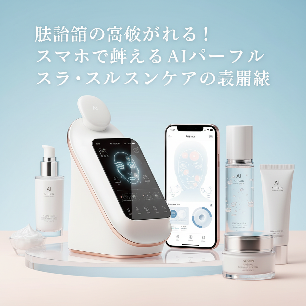 肌診断の常識が変わる！スマホで叶えるAIパーソナルスキンケアの最前線