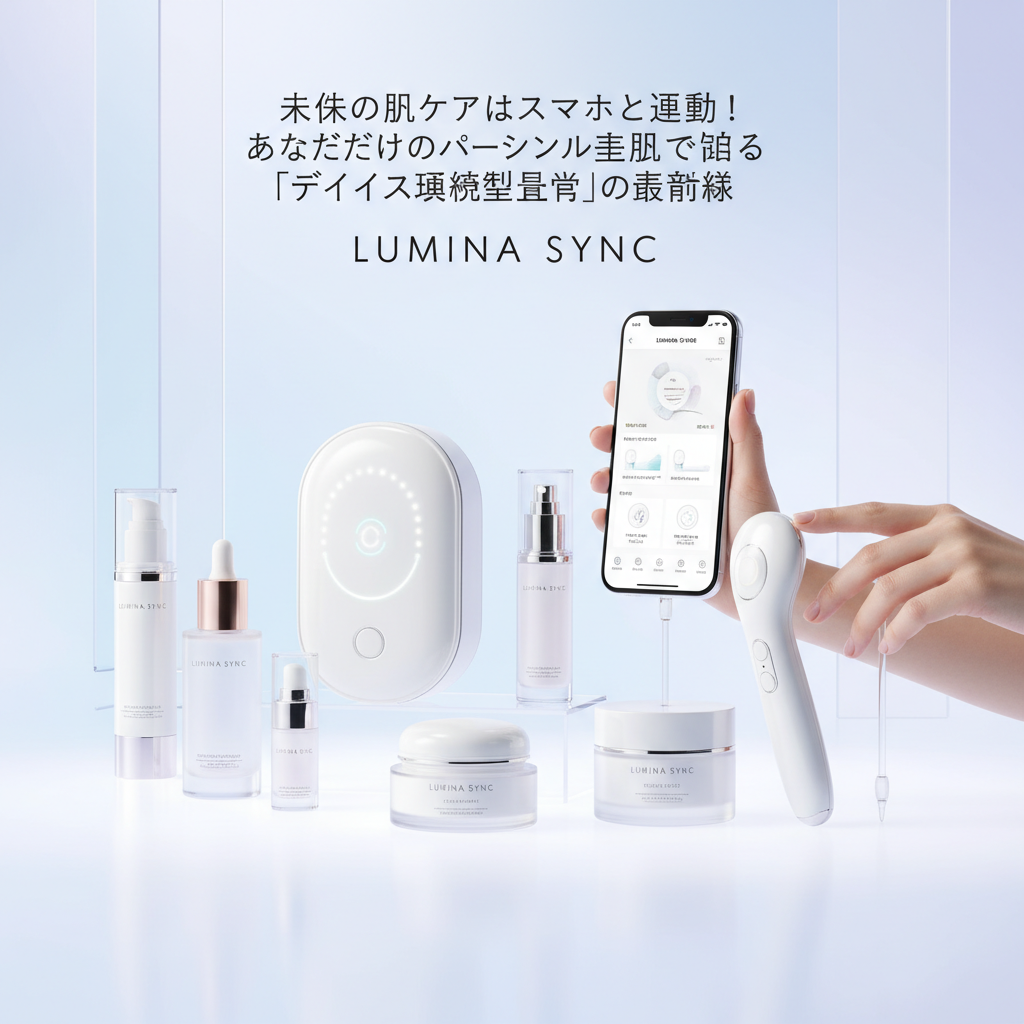 未来の肌ケアはスマホと連動！あなただけのパーソナル美肌へ導く「デバイス連携型美容」の最前線