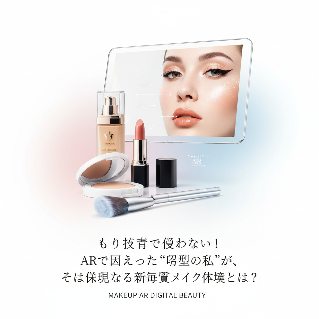 もう試着で迷わない！ARで出会った“理想の私”が、そのまま現実になる新感覚メイク体験とは？