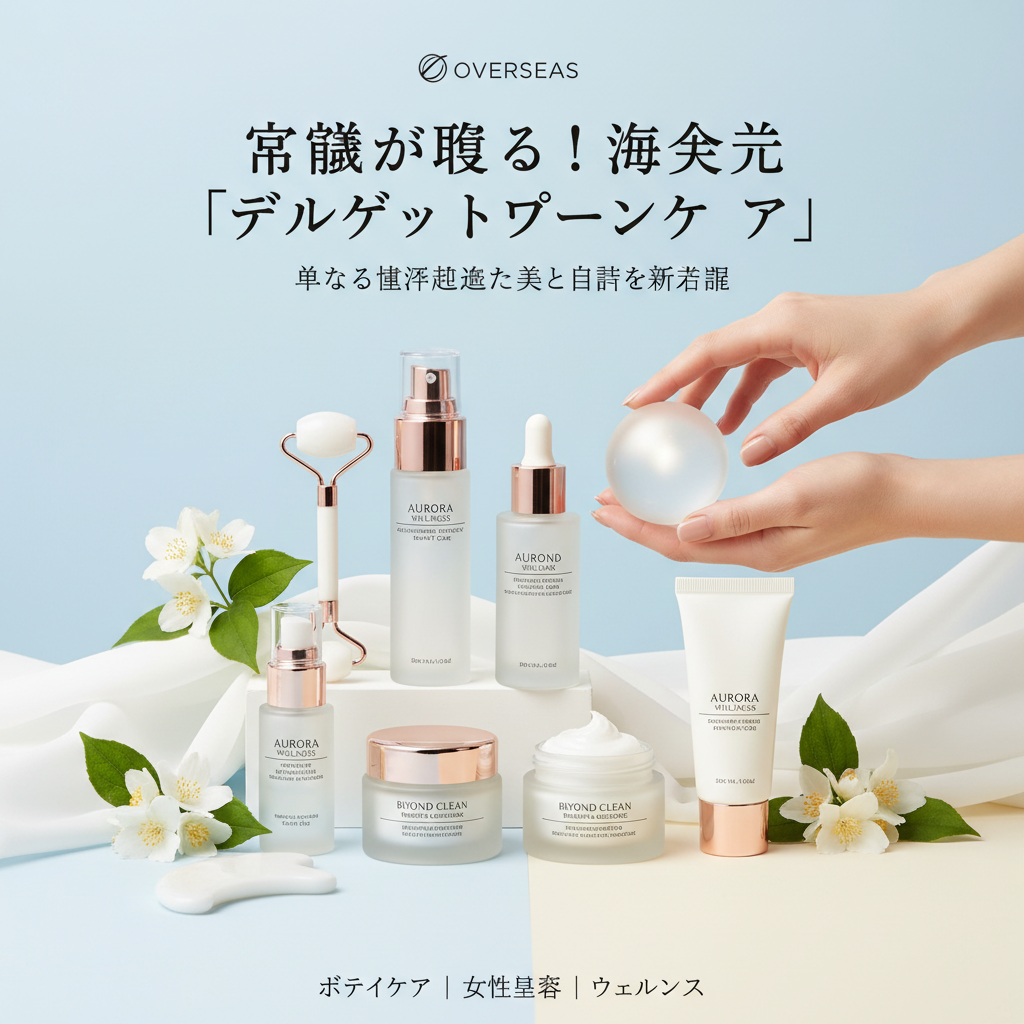 常識が覆る！海外発「デリケートゾーンケア」は、単なる清潔を超えた美と自信の新基準