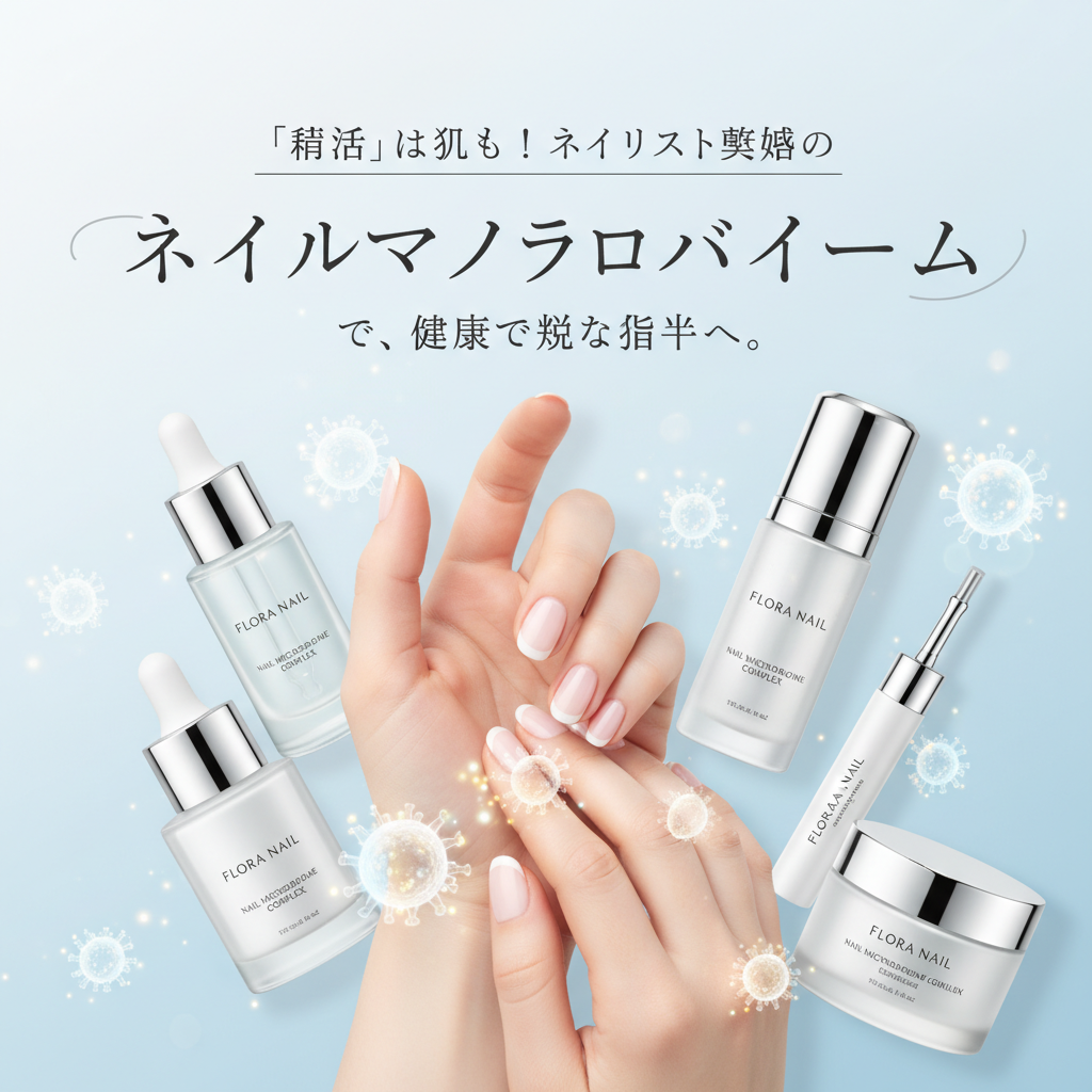 「菌活」は爪にも！ネイリスト驚愕の「ネイルマイクロバイオーム」で、健康で輝く指先へ