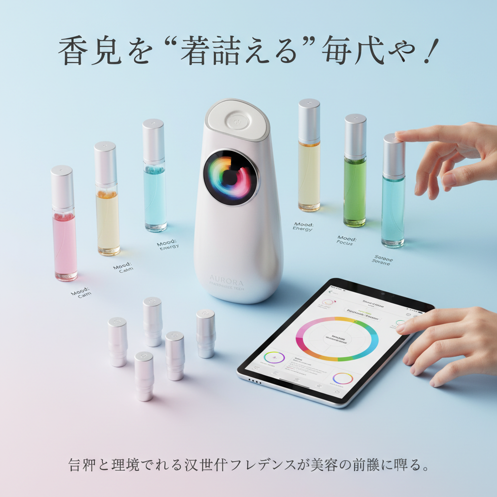香りを“着替える”時代へ！気分と環境で変わる次世代フレグランスが美容の常識を覆す