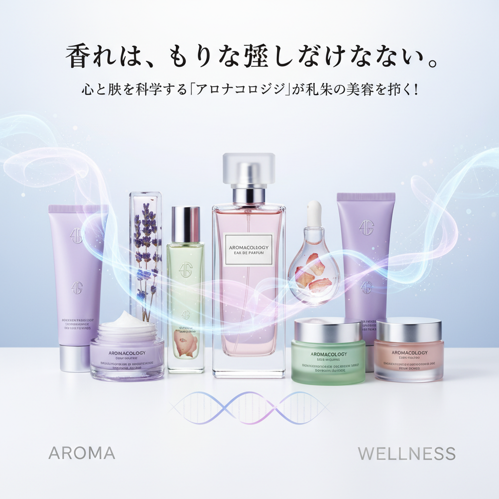 香りは、もはや癒しだけじゃない。心と肌を科学する「アロマコロジー」が未来の美容を拓く！