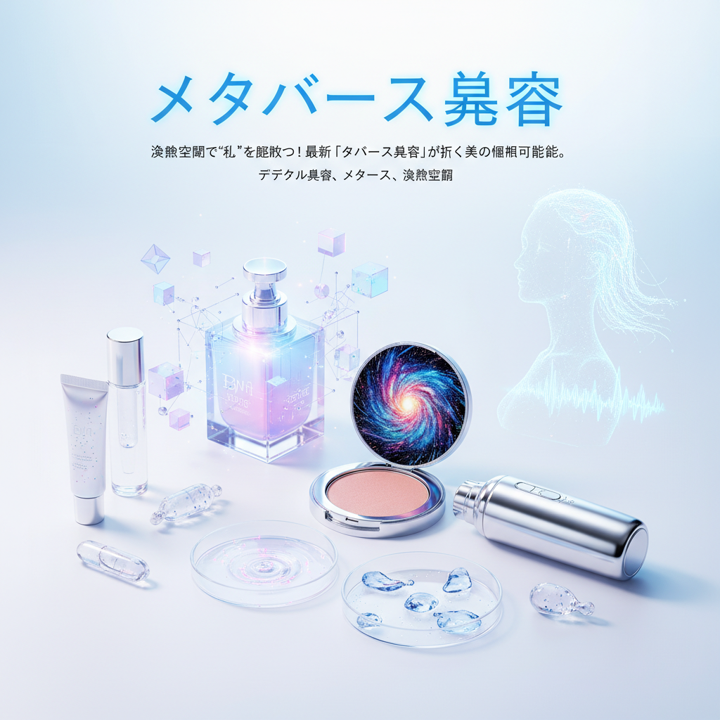 仮想空間で“私”を解き放つ！最新「メタバース美容」が拓く美の無限の可能性