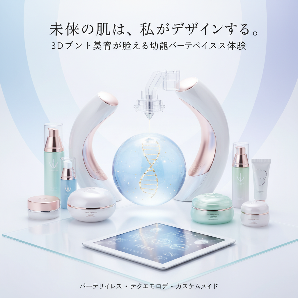 未来の肌は、私がデザインする。3Dプリント美容が叶える究極のパーソナライズ体験