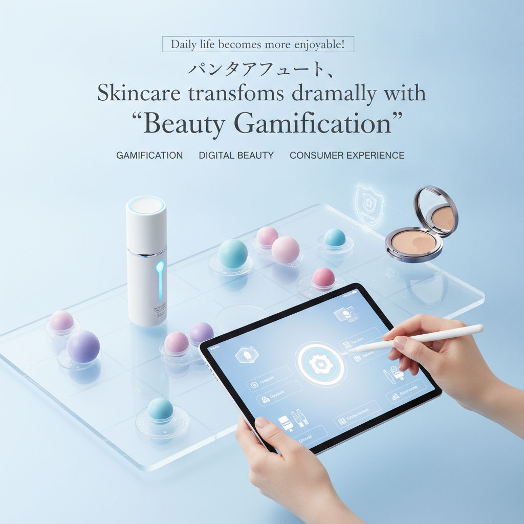 毎日がもっと楽しくなる！最先端「美容ゲーミフィケーション」でスキンケアが劇的に変わる