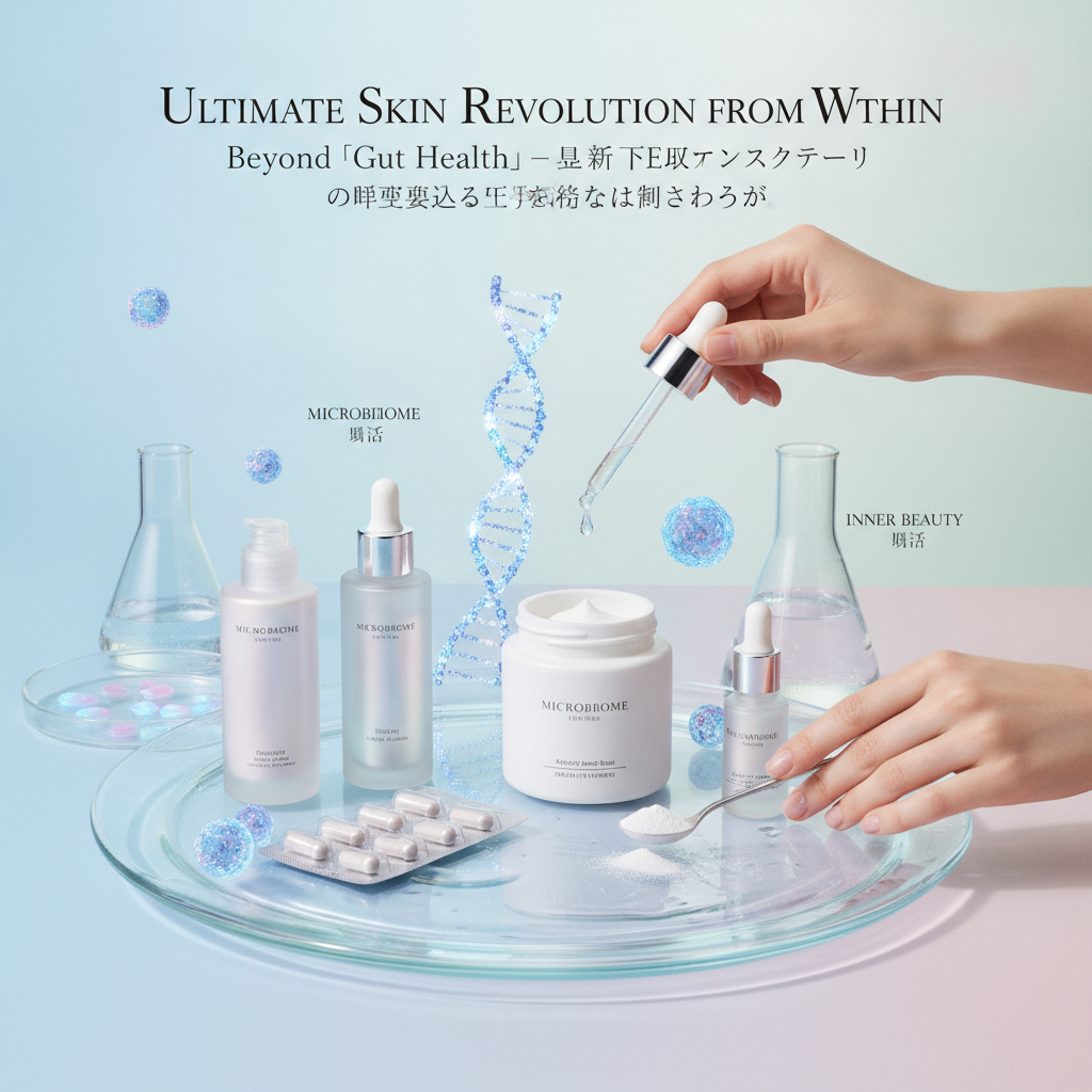 腸から叶える究極の美肌革命！「菌活」のその先へ、海外セレブ注目の最新インナービューティー戦略